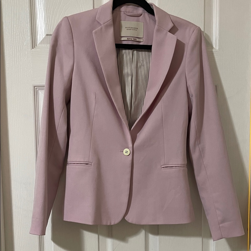 Scotch & Soda Light Pink Blazer
